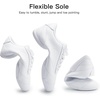 image:imageStelle Cheer Shoes Women Leather Cheerleading Dance Sneakers  Lightweight Athletic Training Tennis Shoes for Youth and Women  Supportive Sole for Cheer Competition and PracticeWhitepu