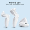 image:imageStelle Cheer Shoes Women Leather Cheerleading Dance Sneakers  Lightweight Athletic Training Tennis Shoes for Youth and Women  Supportive Sole for Cheer Competition and PracticeWhitemesh