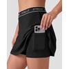 image:imageStelle Women Skort High Waisted Tennis Skirt with Pockets Athletic Skorts for Sports Running Pickleball SkaterBlack