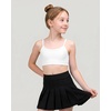 image:imageStelle Girls Padded Training Bras Seamless Sports Bras 615Y  Teen Kids Adjustable Spaghetti Strap Bralette MultiPacks Fixed Pads Tagless Girls Cami Bra for School Sports or SleepWhiteblacksoft Bare