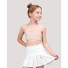 image:imageStelle Girls Padded Training Bras Seamless Sports Bras 615Y  Teen Kids Adjustable Spaghetti Strap Bralette MultiPacks Fixed Pads Tagless Girls Cami Bra for School Sports or Sleep2 Whitesoft Bare