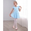 image:imageStelle Ballet Leotards for Girls Dance Leotard with Skirt Kids Dance Dress  Ballet Dress for Toddler Girls Ruffle Sleeve Chiffon Skirt Dance Costume for Performances Birthday Party Daily Wear2blue