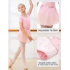 image:imageStelle Girls Ballet Leotards Toddler Dance Combo with Skirt and Tights  Crew neck Removable ballet skirt Durable footed tights Fully lined front High elasticity amp durable Breathable1ballet Pink
