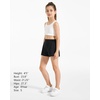 image:imageStelle Girls 2in1 Athletic Shorts with Zipper Pockets for Running Sports  Builtin liner Quickdry fabric Elastic waistband Secure storage Soccer Gym Outdoor activitiesAblack