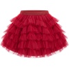 image:imageStelle Toddler Girls Tutu Skirt Kids Layered Tulle Ballet Dance Skirt  Girls tutu skirt Metallic Waist 5 Layered Tutus Soft Stretch Fabric Princess Skirt Daily Dance Costume PerformanceRed