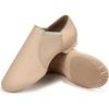 image:imageStelle Womens Jazz Shoes PU Leather Slip On Dance Shoes  Vegan leather Breathable material Split sole Stretch arch support Nonslip EVA outsole Flexible fitAtan