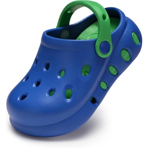 image:imageStelle Garden Clogs for Girls Sandals Kids Water Shoes  Beach SandalsPool SlidesSliponDaily wearAdjustable cute strapBlue