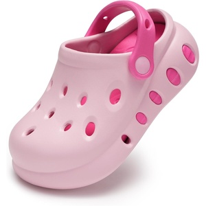 image:imageStelle Garden Clogs for Girls Sandals Kids Water Shoes  Beach SandalsPool SlidesSliponDaily wearAdjustable cute strapStrawberry Milkshake