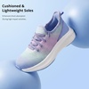 image:imageStelle Girls Tennis Shoes with SlipOn Kids Running Shoes  Athletic Sneakers Non Slip Lightweight Breathable Walking Sport Shoes for LittleBig KidOcean Ombre