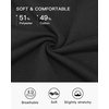 image:imageSTELLE Girls 3 Piece Outfits Kids Sweatsuit Long Sleeve Sweatshirt Sweatpants and Shorts Matching Set Clothes with PocketsBlack