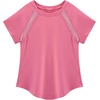 image:imageStelle Athletic Shirts for Girls Short Sleeve Soccer Active Tshirts Kids  Moisturewicking Quick Dry Breathable Lightweight Running Tennis Training Sports Crewneck Top Summer TeeWatermelon