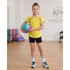 image:imageStelle Athletic Shirts for Girls Short Sleeve Soccer Active Tshirts Kids  Moisturewicking Quick Dry Breathable Lightweight Running Tennis Training Sports Crewneck Top Summer TeeYellow