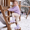 image:imageStelle Toddler Snow Boots Girls Lightweight Warm Winter Shoes  Boys Outdoor Sport Cold Weather Water Repellent Soft Faux Fur Lined Non Slip Mid Calf Hook and Loop Little amp Big KidsTie Dye Lavender