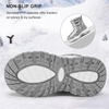image:imageStelle Toddler Snow Boots Girls Lightweight Warm Winter Shoes  Boys Outdoor Sport Cold Weather Water Repellent Soft Faux Fur Lined Non Slip Mid Calf Hook and Loop Little amp Big KidsGrey