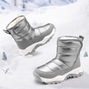 image:imageStelle Toddler Snow Boots Girls Lightweight Warm Winter Shoes  Boys Outdoor Sport Cold Weather Water Repellent Soft Faux Fur Lined Non Slip Mid Calf Hook and Loop Little amp Big KidsGrey
