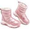 image:imageStelle Toddler Snow Boots Girls Lightweight Warm Winter Shoes  Boys Outdoor Sport Cold Weather Water Repellent Soft Faux Fur Lined Non Slip Mid Calf Hook and Loop Little amp Big KidsPink