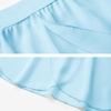 image:imageStelle Ballet Skirts for Girls Toddler Dance Skirt Kids Ballet Wrap Skirts  Girls ballet skirt Adjustable tiePull on waist Flowing movement Ballet Skirts for girls Dance Studio Performance01blue Pull On
