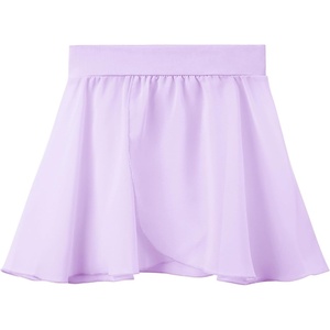 image:imageStelle Ballet Skirts for Girls Toddler Dance Skirt Kids Ballet Wrap Skirts  Girls ballet skirt Adjustable tiePull on waist Flowing movement Ballet Skirts for girls Dance Studio Performance01lavender Pull On