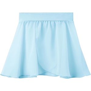 image:imageStelle Ballet Skirts for Girls Toddler Dance Skirt Kids Ballet Wrap Skirts  Girls ballet skirt Adjustable tiePull on waist Flowing movement Ballet Skirts for girls Dance Studio Performance01blue Pull On