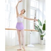 image:imageStelle Ballet Skirt Women Dance Wrap PullOn Skirts for Adult  Bullet pointe skirt Pull on Waist Beautiful movement Ballet Skirt Women Dance Figure Skating Gymnastics RehearsalLilac