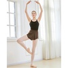 image:imageStelle Ballet Skirt Women Dance Wrap PullOn Skirts for Adult  Bullet pointe skirt Pull on Waist Beautiful movement Ballet Skirt Women Dance Figure Skating Gymnastics RehearsalCoffee