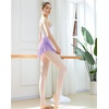 image:imageStelle Ballet Skirt Women Dance Wrap PullOn Skirts for Adult  Bullet pointe skirt Pull on Waist Beautiful movement Ballet Skirt Women Dance Figure Skating Gymnastics RehearsalLilac