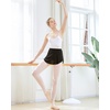 image:imageStelle Ballet Skirt Women Dance Wrap PullOn Skirts for Adult  Bullet pointe skirt Pull on Waist Beautiful movement Ballet Skirt Women Dance Figure Skating Gymnastics RehearsalBlack