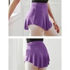 image:imageStelle Ballet Skirt Women Dance Wrap PullOn Skirts for Adult  Bullet pointe skirt Pull on Waist Beautiful movement Ballet Skirt Women Dance Figure Skating Gymnastics RehearsalGrape