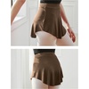 image:imageStelle Ballet Skirt Women Dance Wrap PullOn Skirts for Adult  Bullet pointe skirt Pull on Waist Beautiful movement Ballet Skirt Women Dance Figure Skating Gymnastics RehearsalCoffee