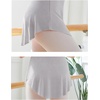 image:imageStelle Ballet Skirt Women Dance Wrap PullOn Skirts for Adult  Bullet pointe skirt Pull on Waist Beautiful movement Ballet Skirt Women Dance Figure Skating Gymnastics RehearsalGrey