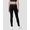 image:imageStelle Girls Athletic Leggings Kids Dance Yoga Pants for Sports Casual Wear  Soft 4Way StretchLogo WaistbandMoistureWicking ComfortNonSeeThrough for YogaDanceSports Everyday WearBlack