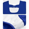 image:imageStelle Girls Cotton Ballet Dance Leotard with Bow Back for Dance Class  Cotton Soft stretch fabric Breathable Comfort fit Leotard for girls Toddler Ballet class Gymnastics Dance recitalBlue