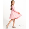 image:imageStelle Girls Cotton Long Sleeve Dress Twirl Skater Dress 312Y  Criss Cross BackA LineCrew NeckCotton Dress for Tie Dye School Dance Casual Birthday Christmas Easter Spring Fall WinterPink
