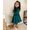 image:imageStelle Girls Cotton Long Sleeve Dress Twirl Skater Dress 312Y  Criss Cross BackA LineCrew NeckCotton Dress for Tie Dye School Dance Casual Birthday Christmas Easter Spring Fall WinterGreen