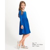 image:imageStelle Girls Cotton Long Sleeve Dress Twirl Skater Dress 312Y  Criss Cross BackA LineCrew NeckCotton Dress for Tie Dye School Dance Casual Birthday Christmas Easter Spring Fall WinterBlue