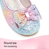 image:imageStelle Girls Dress Shoes Glitter Princess Low Heels for Party Wedding Prom  Shiny glitter finish Bowknot charms 1 inch Low Heel Cushioned comfort Dressup Special occasions Comfortable fitT08prism