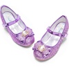 image:imageStelle Girls Dress Shoes Glitter Princess Low Heels for Party Wedding Prom  Shiny glitter finish Bowknot charms 1 inch Low Heel Cushioned comfort Dressup Special occasions Comfortable fitT13purple Glitter