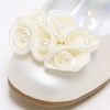 image:imageStelle Girls Dress Shoes with Jeweled Strap for Wedding Flower Girl Party  Sparkling jewel strap Cushioned comfort Hookandloop closure School Dress occasions Patent finish Glitter finishChampagne Flower