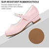 image:imageStelle Girls Dress Shoes with Jeweled Strap for Wedding Flower Girl Party  Sparkling jewel strap Cushioned comfort Hookandloop closure School Dress occasions Patent finish Glitter finishPink