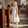 image:imageStelle Girls Dress Shoes with Jeweled Strap for Wedding Flower Girl Party  Sparkling jewel strap Cushioned comfort Hookandloop closure School Dress occasions Patent finish Glitter finishWhite