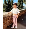 image:imageStelle Girls Flare Leggings High Waisted for Dance Yoga School Daily Wear  ButterySoftBreathable 4way stretch fabric with flared designMoisturewicking comfort for yogaDanceSchool casual outfit1pc Pink