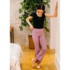 image:imageStelle Girls Flare Leggings High Waisted for Dance Yoga School Daily Wear  ButterySoftBreathable 4way stretch fabric with flared designMoisturewicking comfort for yogaDanceSchool casual outfit1pc Dusty Lavender