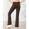image:imageStelle Girls Flare Leggings High Waisted for Dance Yoga School Daily Wear  ButterySoftBreathable 4way stretch fabric with flared designMoisturewicking comfort for yogaDanceSchool casual outfit1pc Coffee