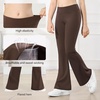 image:imageStelle Girls Flare Leggings High Waisted for Dance Yoga School Daily Wear  ButterySoftBreathable 4way stretch fabric with flared designMoisturewicking comfort for yogaDanceSchool casual outfit1pc Coffee