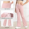 image:imageStelle Girls Flare Leggings High Waisted for Dance Yoga School Daily Wear  ButterySoftBreathable 4way stretch fabric with flared designMoisturewicking comfort for yogaDanceSchool casual outfit1pc Pink