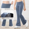 image:imageStelle Girls Flare Leggings High Waisted for Dance Yoga School Daily Wear  ButterySoftBreathable 4way stretch fabric with flared designMoisturewicking comfort for yogaDanceSchool casual outfit3 Pcs Blackgrey Bluepink