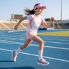 image:imageStelle Girls Tennis Shoes With SlipOn Kids Running ShoesLG1ML