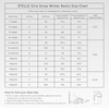 image:imageStelle Girls Winter Boots Faux Fur Lined FoldDown Collar  Faux Suede UpperNonSlip TPR OutsolePullOnLightweightCozy Snow Boots for ToddlerLittle Kid amp Big KidBlack