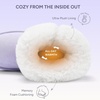 image:imageStelle Girls Winter Boots Faux Fur Lined FoldDown Collar  Faux Suede UpperNonSlip TPR OutsolePullOnLightweightCozy Snow Boots for ToddlerLittle Kid amp Big KidLavender