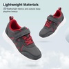 image:imageStelle Kids Sneakers Girls Tennis Shoes NonSlip Lightweight Breathable Athletic Sports Running Shoes7MTGrey
